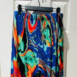 Vibrant Multicolor Women's Pants